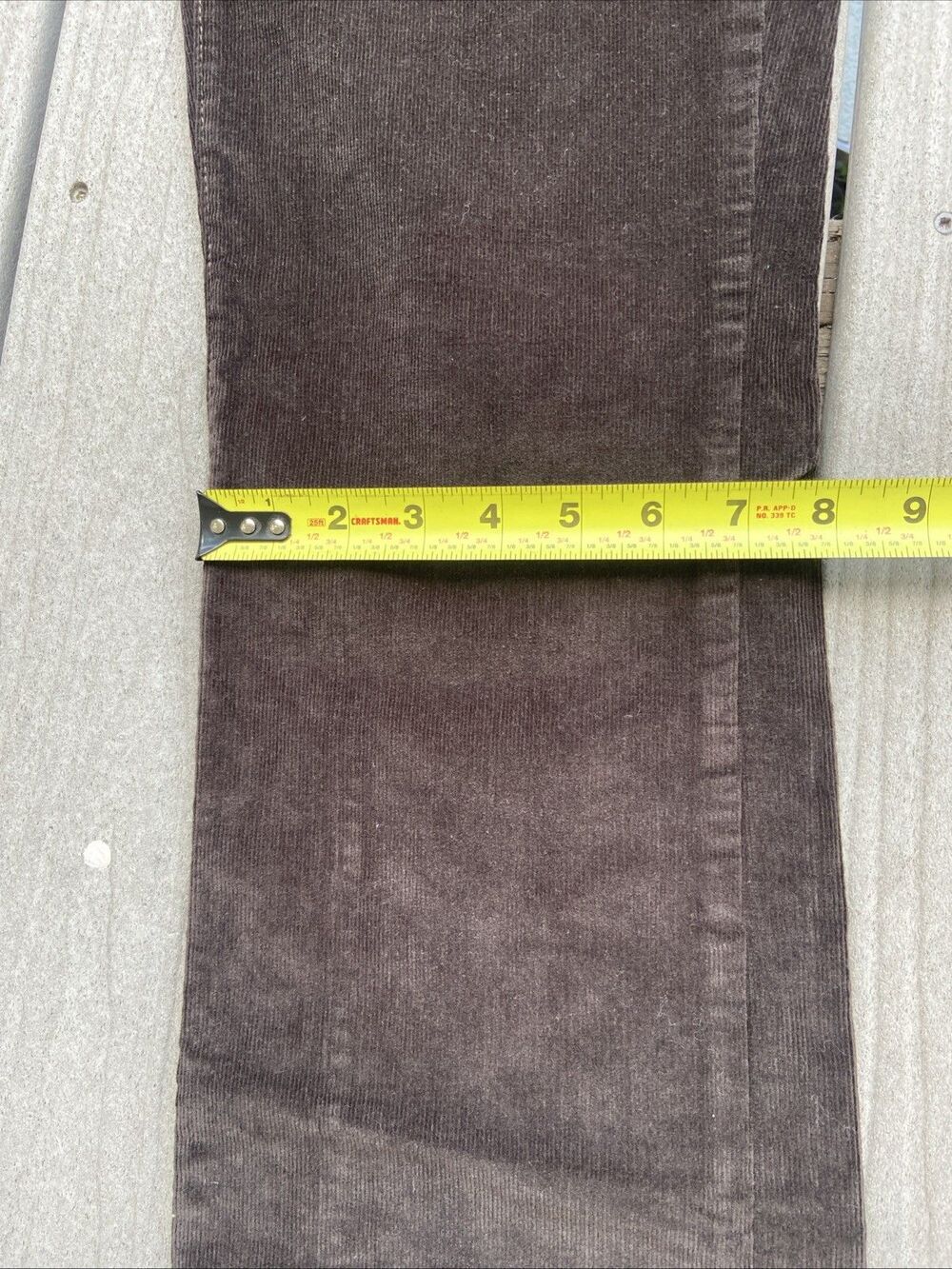 NYDJ Brown Corduroy Bootcut Jean Womens 8 Lift Tuck 70s Preppy Boho Artsy Fall - Picture 10 of 13